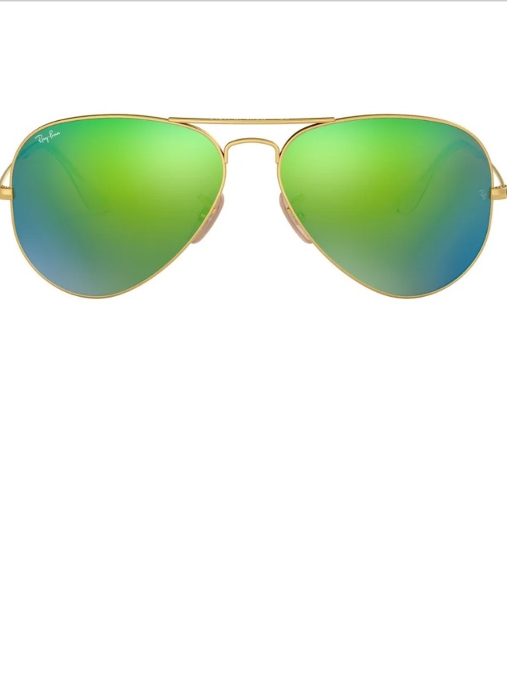Ray Ban green aviators